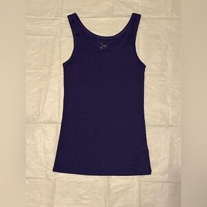 🌟❣️4/$10❣️🌟a new day Women's Deep Purple Tank Top Sz XS NWOT